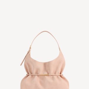 Balmain Sac SPHYNX Medium en cuir suédé