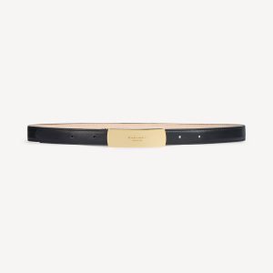 Ceinture Balmain en cuir lisse