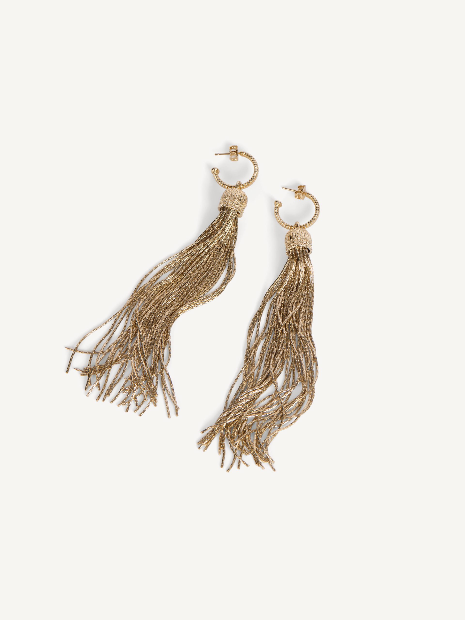 Balmain Boucles d'oreille Pampille en laiton