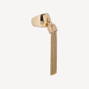 Balmain Bague Pampille en laiton