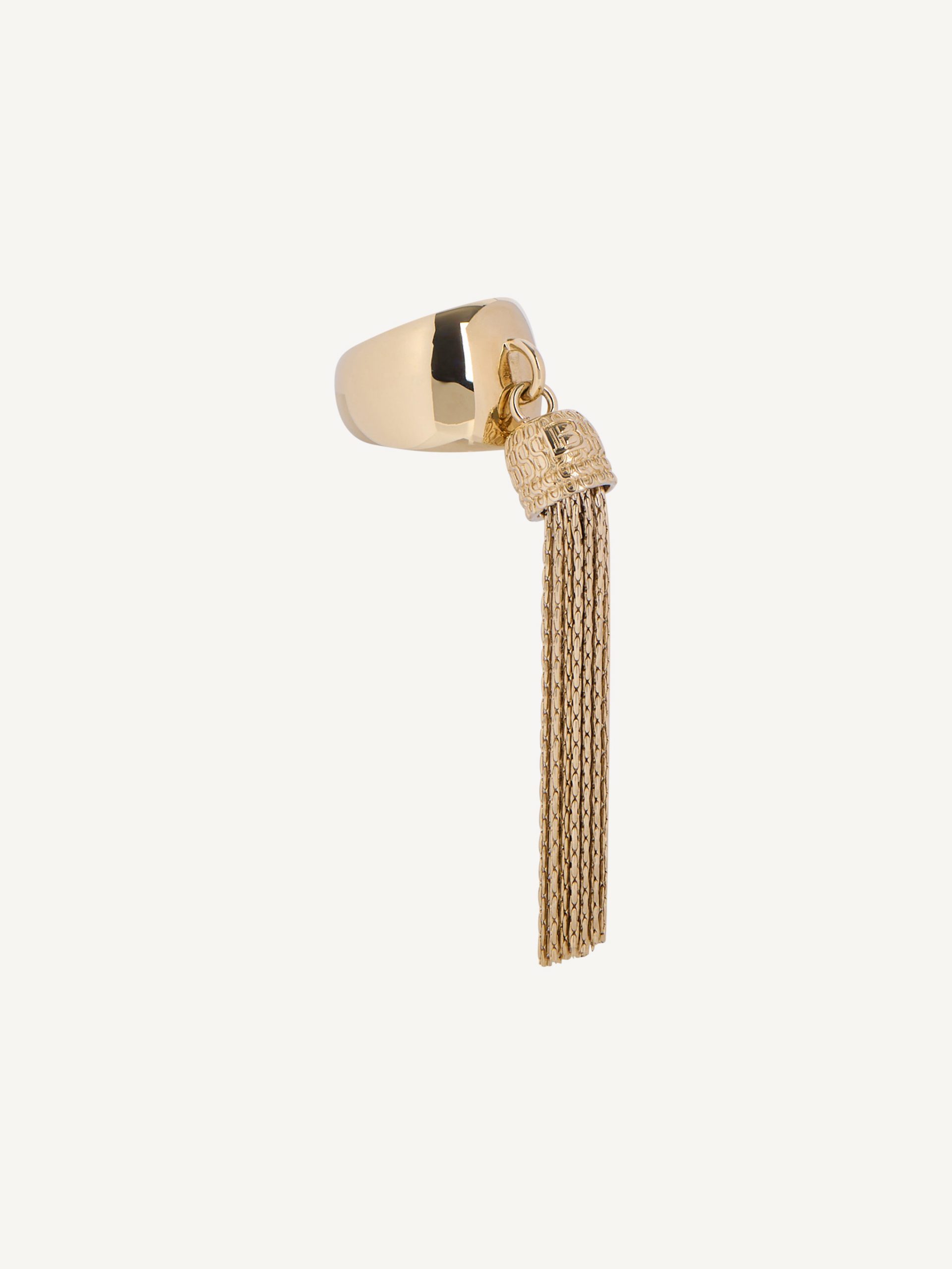 Balmain Bague Pampille en laiton