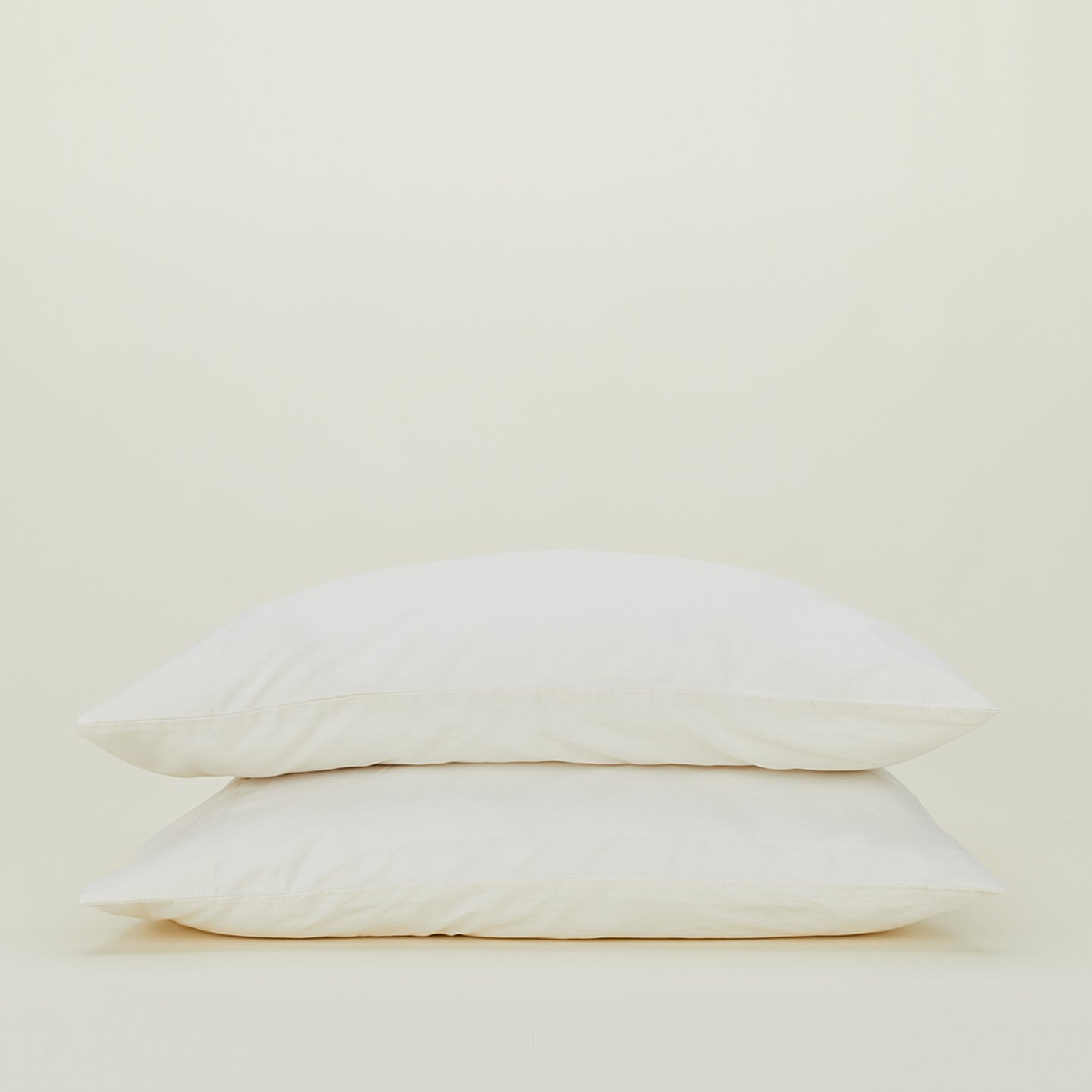 Hawkins New York Essential Percale Pillowcases, Set of 2 - Ivory