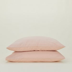 Hawkins New York Essential Percale Pillowcases, Set of 2 - Blush