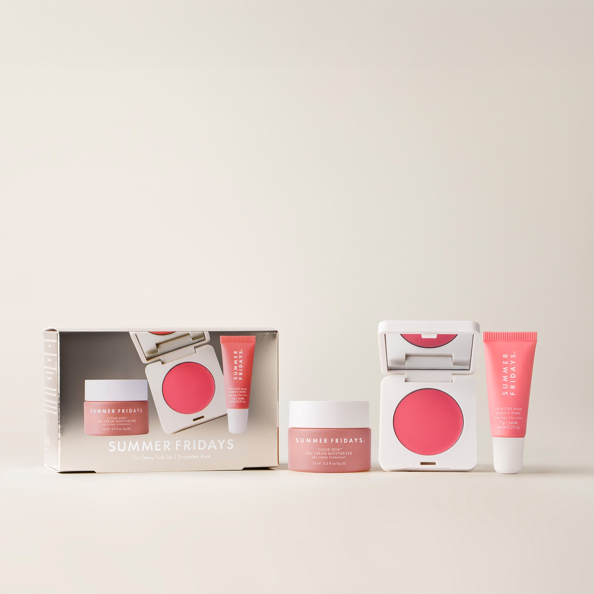 Summerfridays The Dewy Pink Set