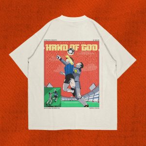 Shop Football Hand Of God T-shirt