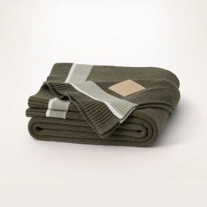 Bollandbranch Court Knit Throw Blanket - Heathered Pine