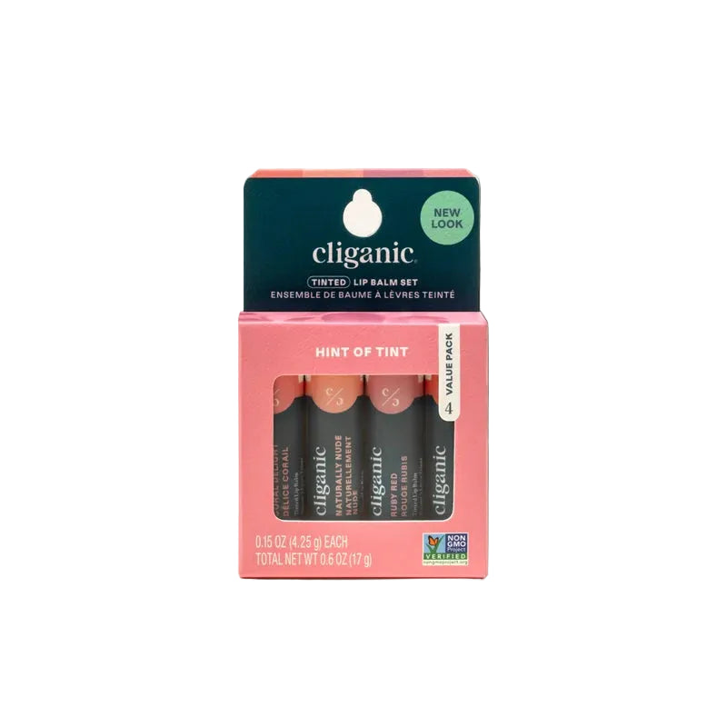 Grove Tinted Lip Balm Set - Hint of Tint