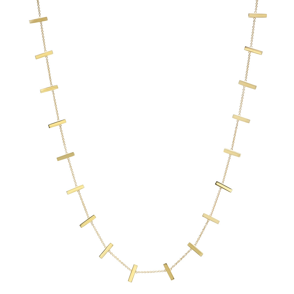 Jennifer Meyer Cross Bar Necklace