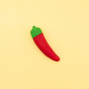 Dame Chili Pepper Emojibator Bullet Vibrator