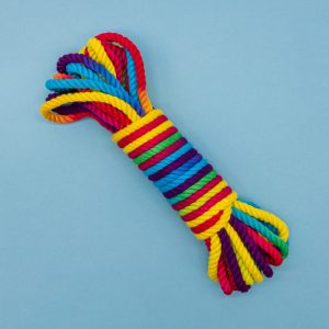 Dame Funfetti Rainbow Bondage Rope