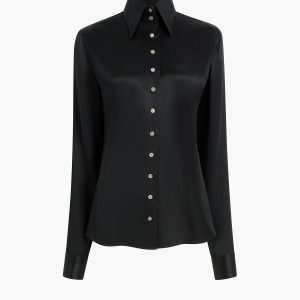 Khaite Ivy Top in Black