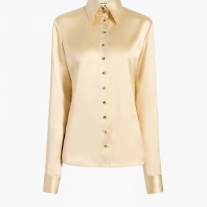 Khaite Ivy Top in Champagne