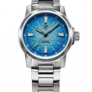 Zelos Aurora Field 38mm Ti 'Ice Blue'