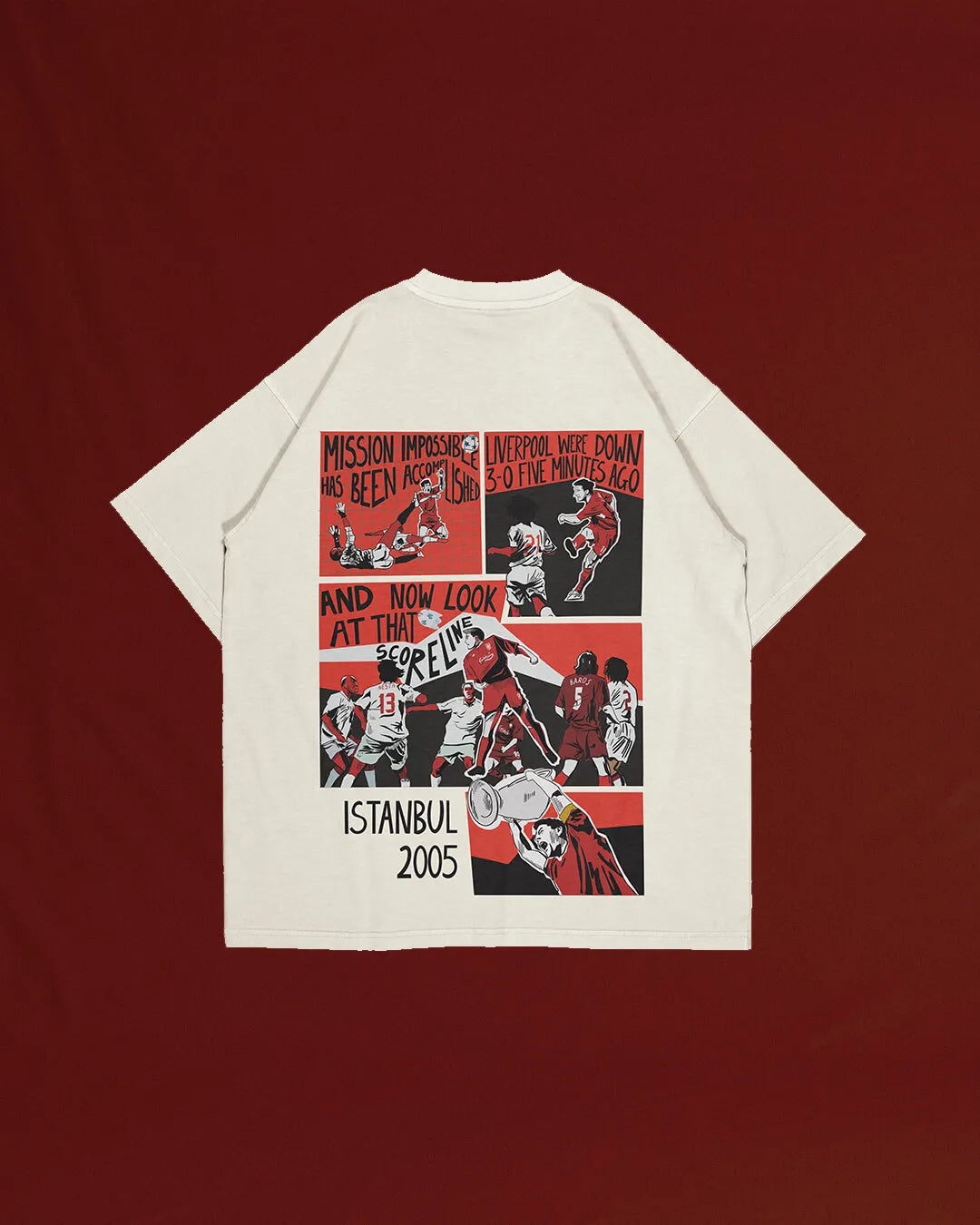 Shop Football Istanbul 2005 T-shirt