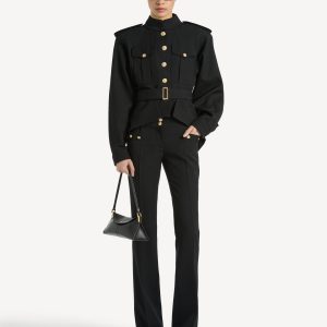 Balmain Veste signature en laine