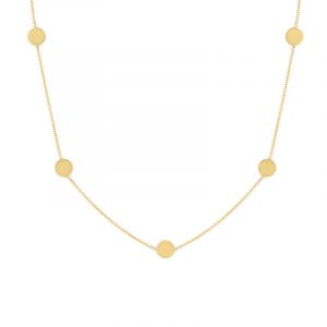 Jennifer Meyer Circle By-The-Inch Necklace
