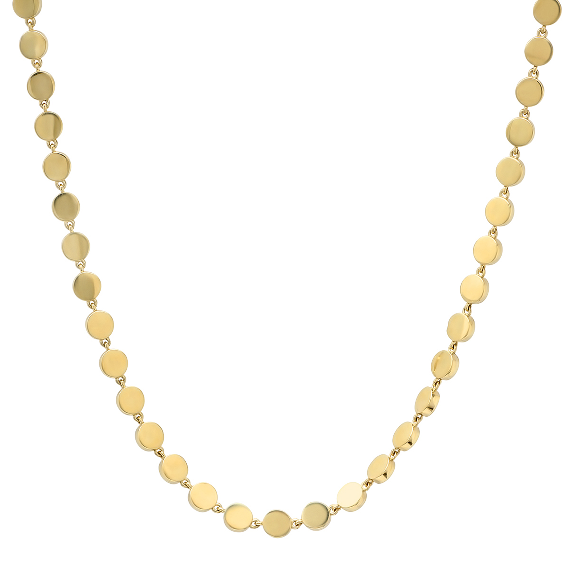 Jennifer Meyer 20 Inch Mini Circle Link Necklace