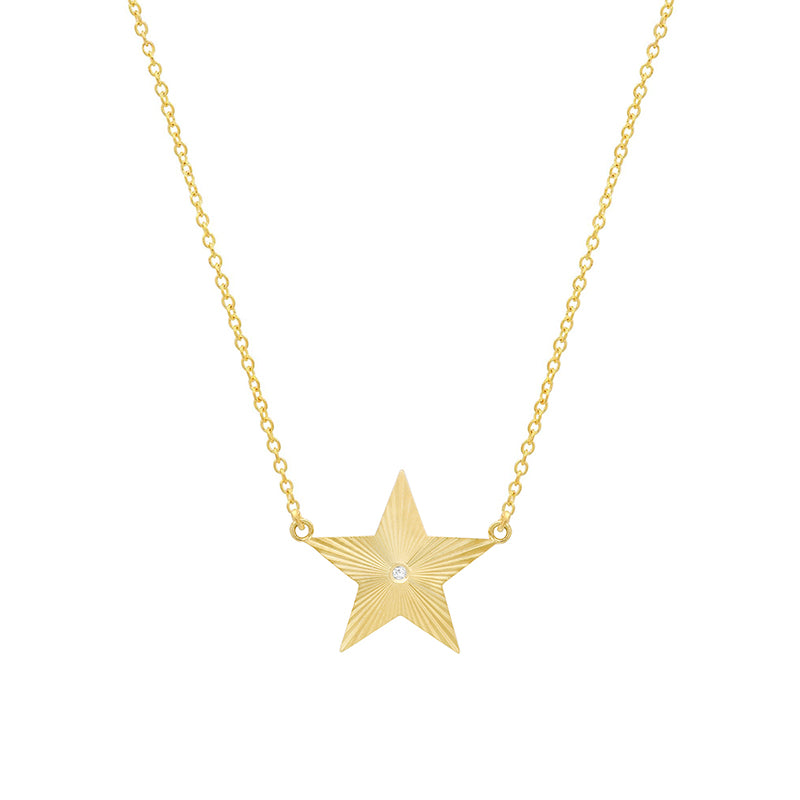 Jennifer Meyer 70's Star Necklace
