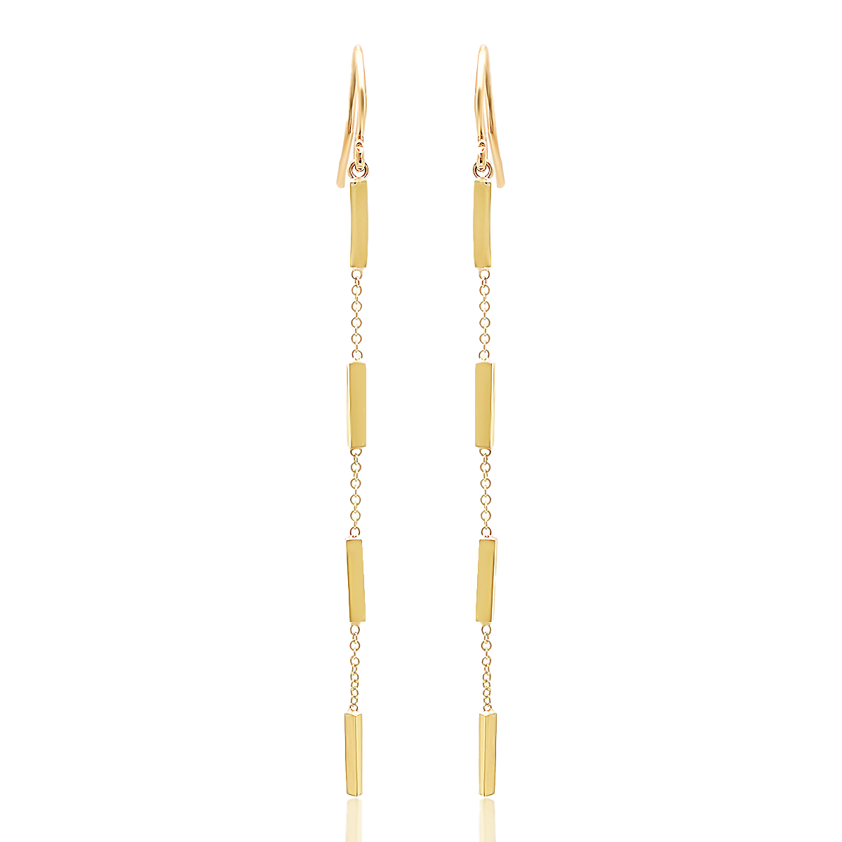 Jennifer Meyer Bar By-The-Inch Earrings