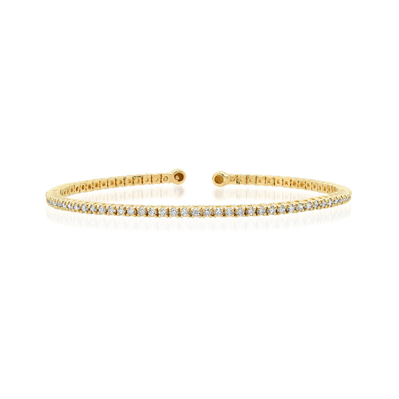 Jennifer Meyer 4-Prong Diamond Tennis Cuff