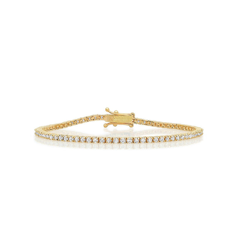 Jennifer Meyer 4-Prong Diamond Tennis Bracelet