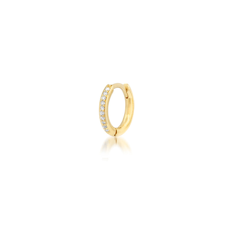 Jennifer Meyer Diamond Cartilage Hoop