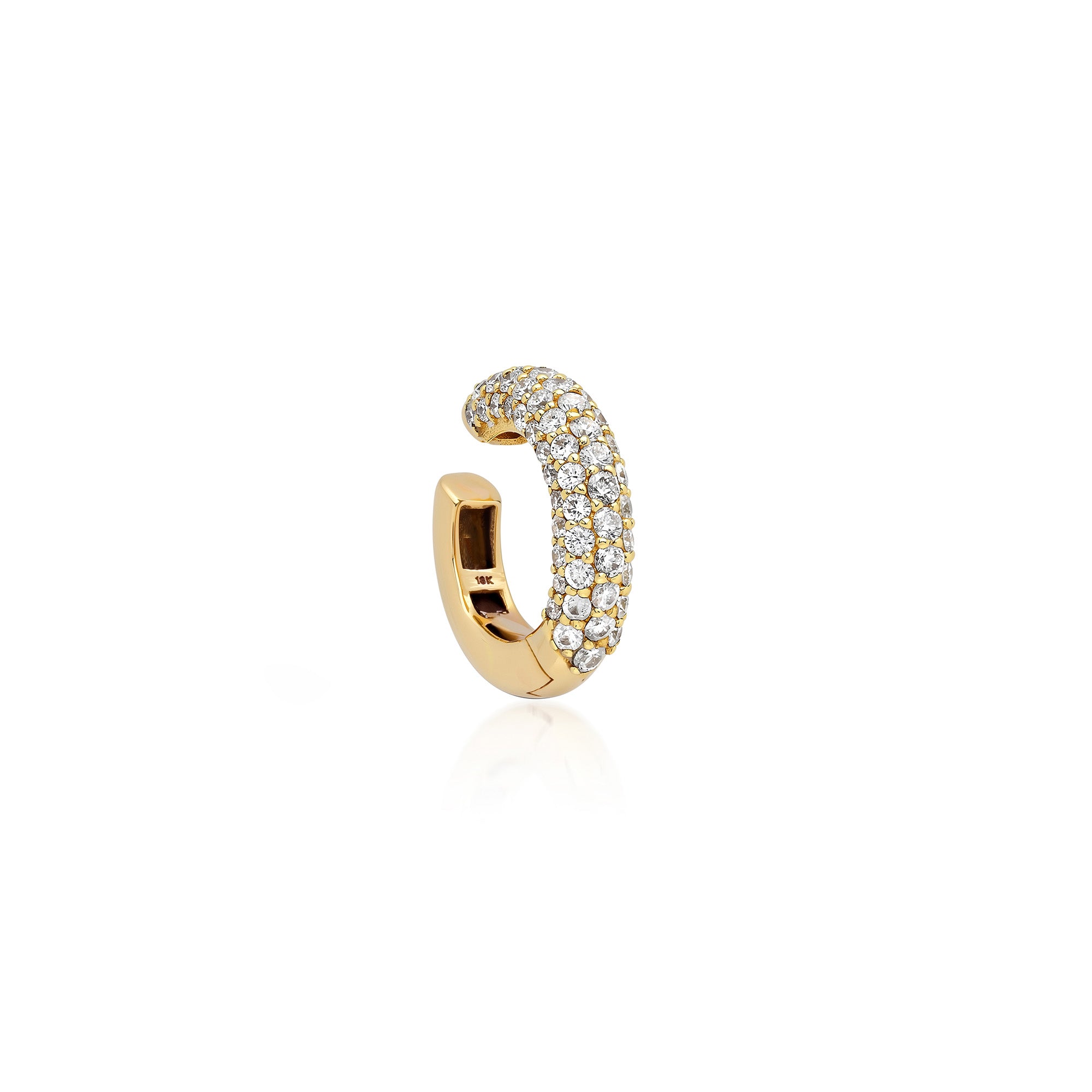 Jennifer Meyer Single Diamond Ear Cuff