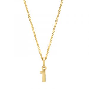 Jennifer Meyer Mini Number Necklace