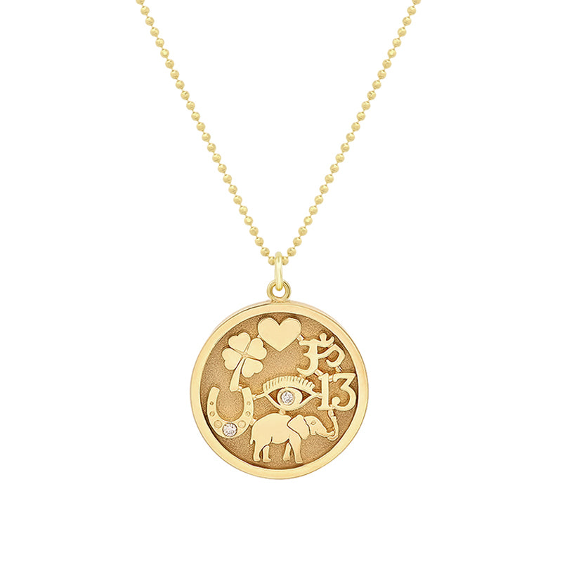 Jennifer Meyer Good Luck Necklace