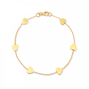Jennifer Meyer Heart By-The-Inch Bracelet