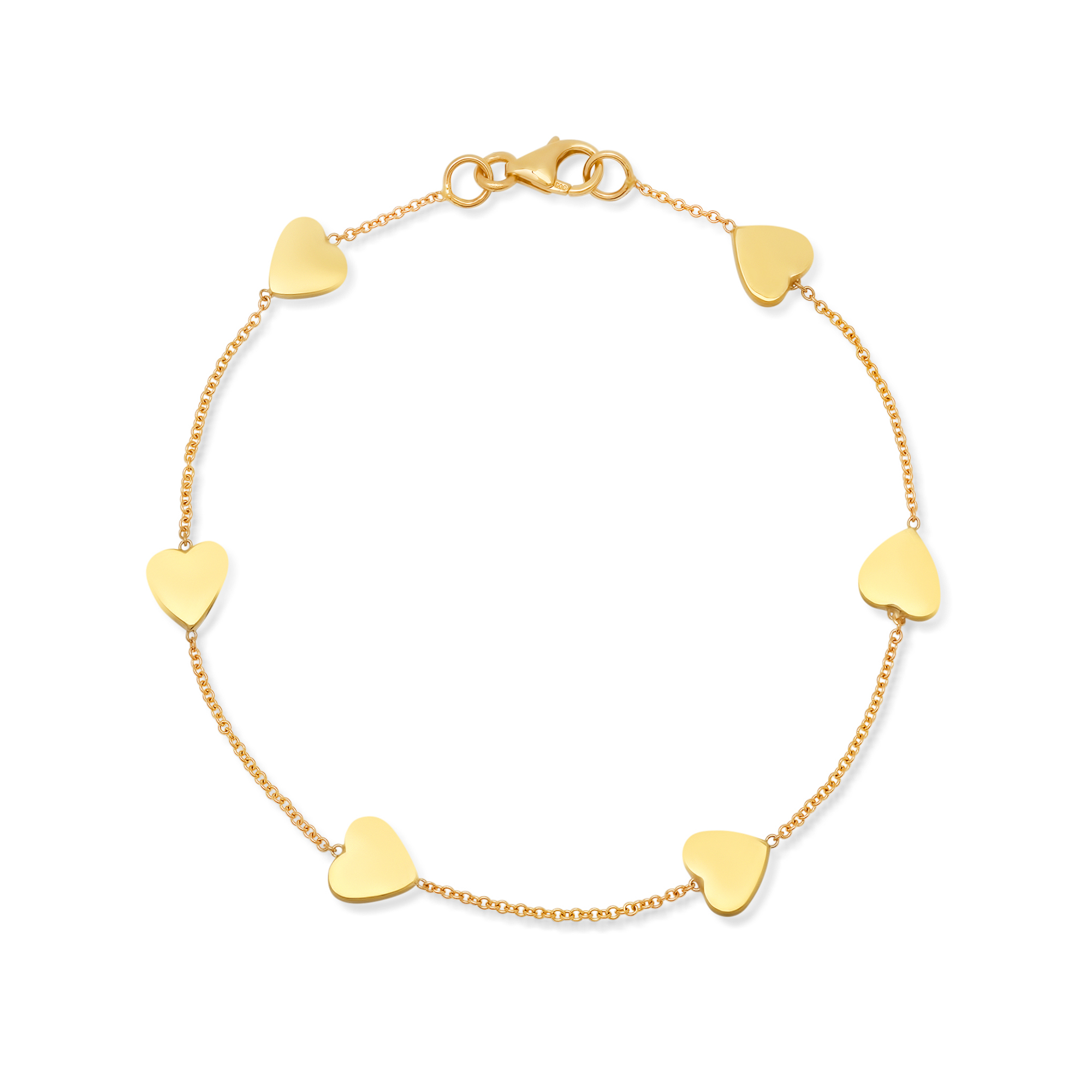 Jennifer Meyer Heart By-The-Inch Bracelet