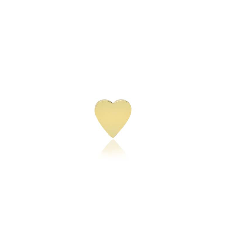 Jennifer Meyer Single Mini Heart Stud