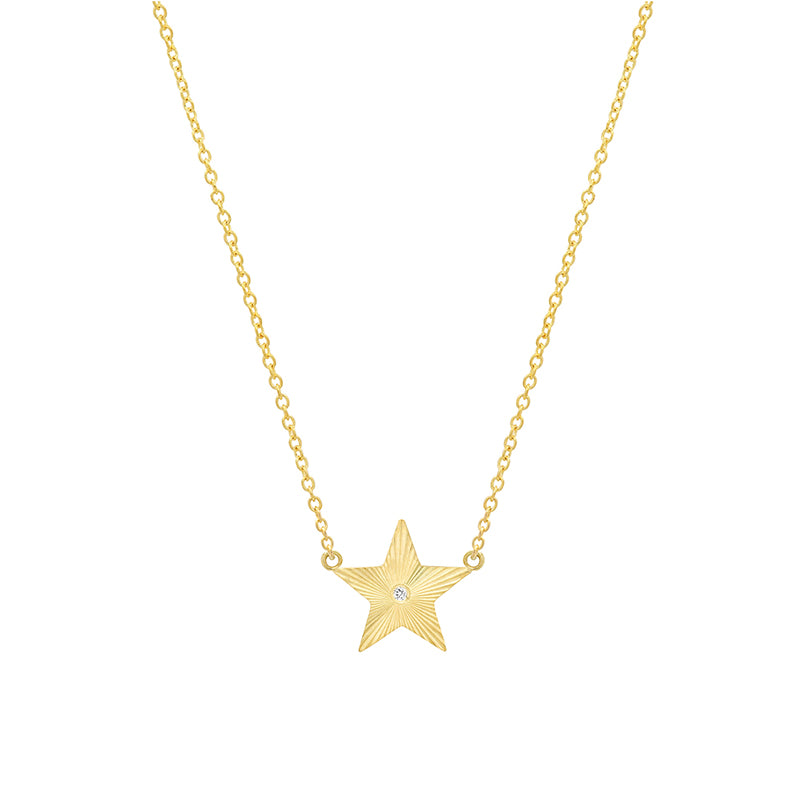 Jennifer Meyer Mini 70's Star Necklace