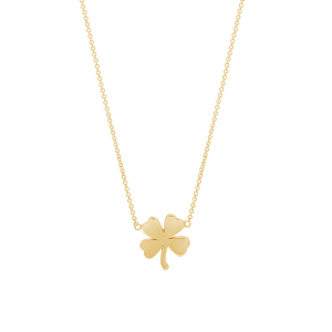 Jennifer Meyer Mini Clover Necklace