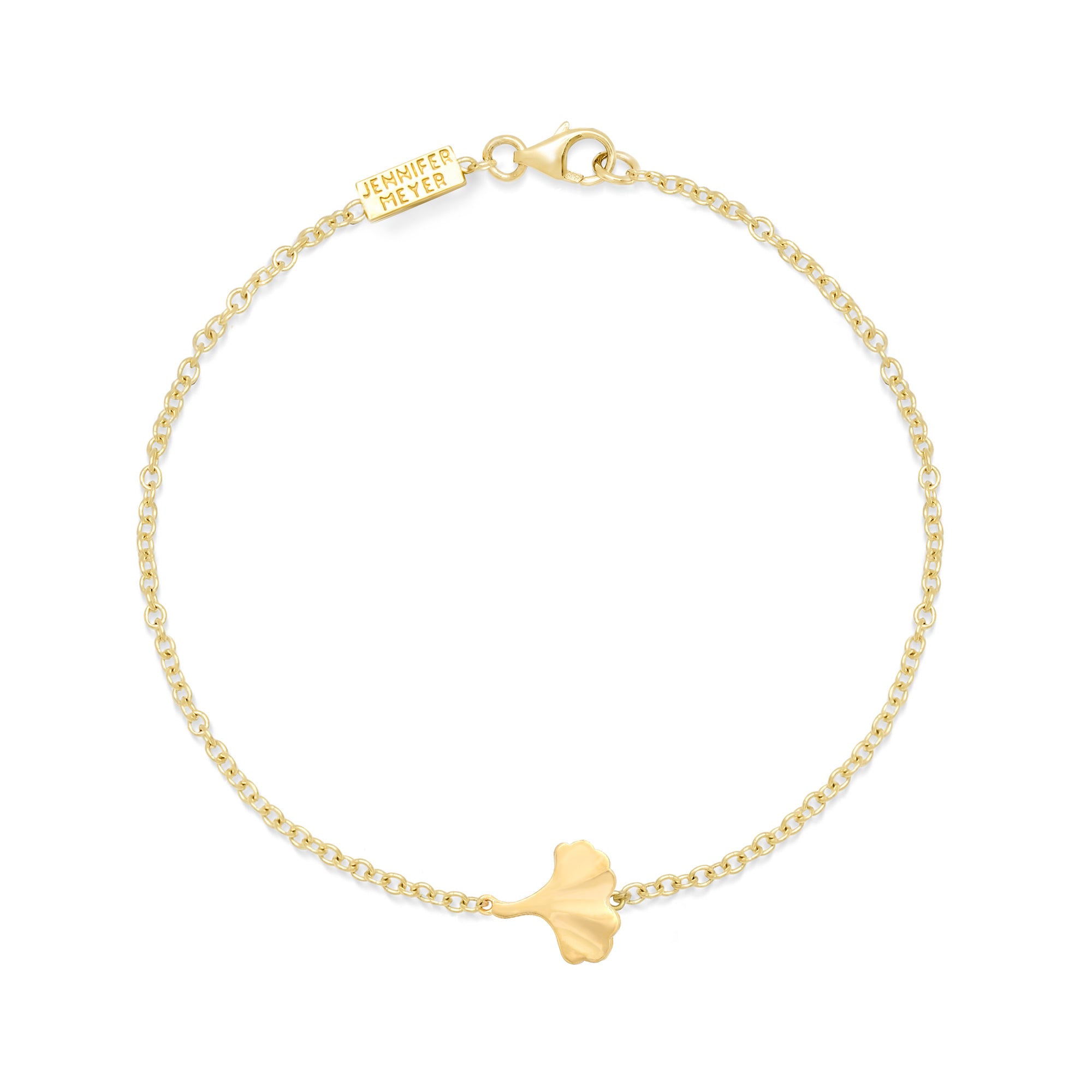 Jennifer Meyer Ginkgo Leaf Bracelet