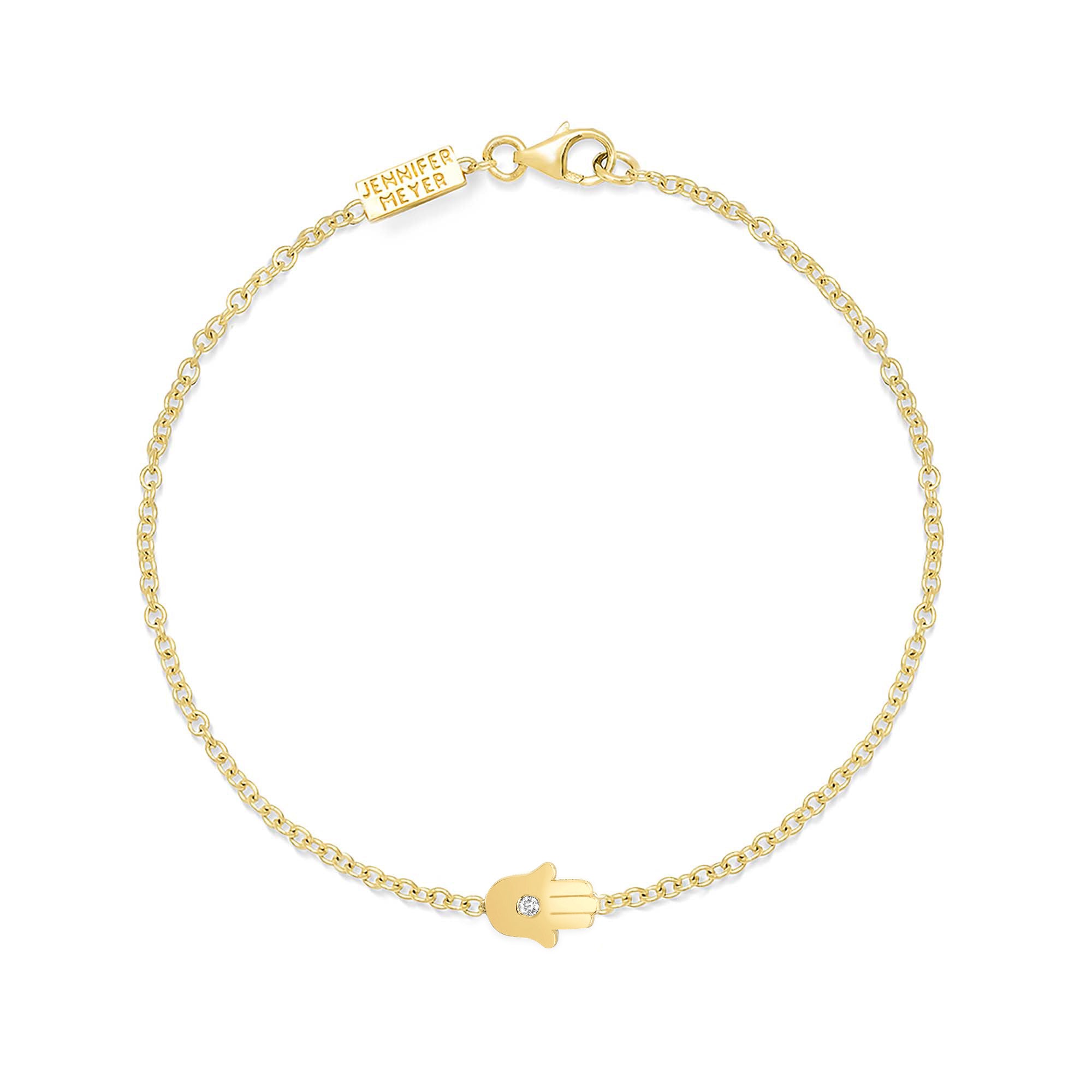 Jennifer Meyer Mini Hamsa Bracelet