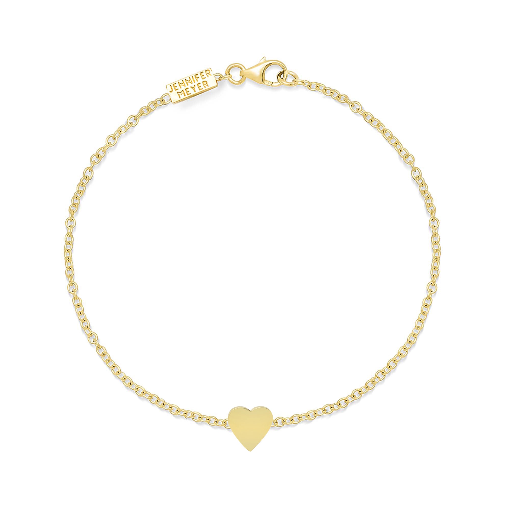 Jennifer Meyer Mini Heart Bracelet