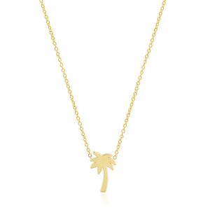 Jennifer Meyer Mini Palm Tree Necklace