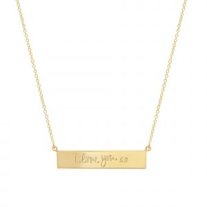 Jennifer Meyer Heirloom Handwritten Nameplate Necklace