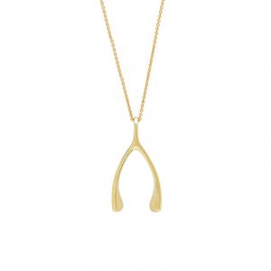 Jennifer Meyer Wishbone Necklace
