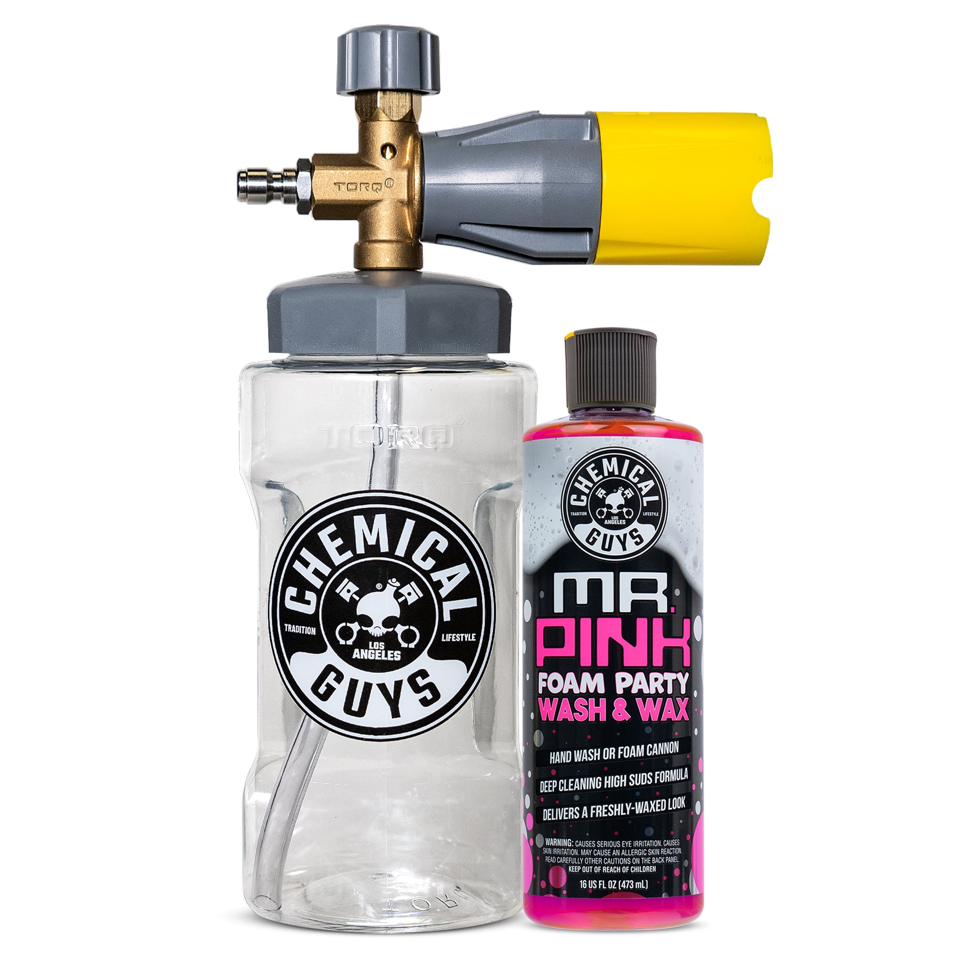 Chemical Guys Big Mouth Max Release Foam Cannon Bundle
