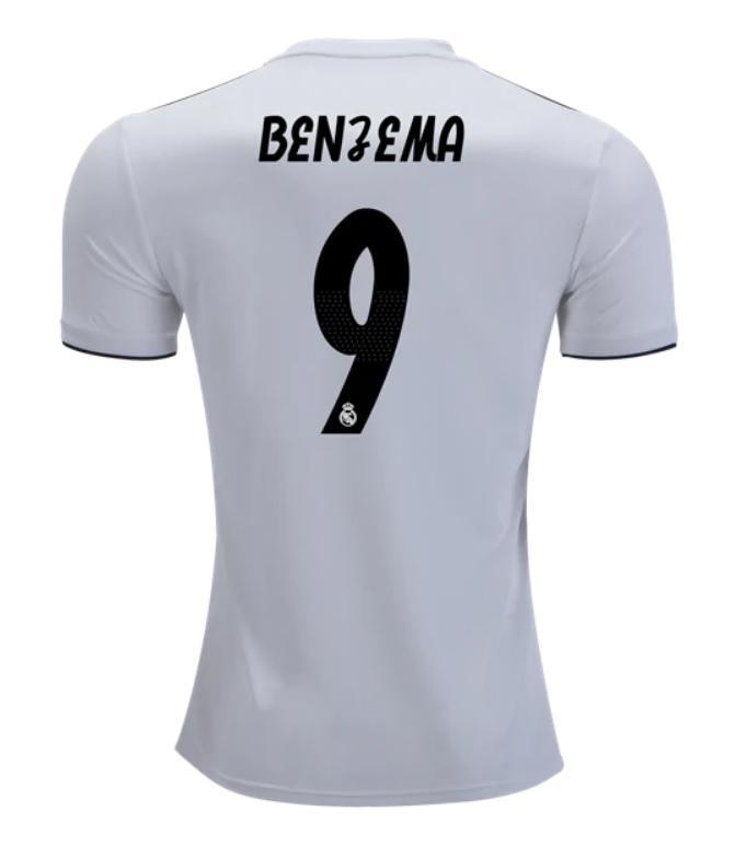 Soccer Point Real Madrid Benzema Home Jersey 2018/19