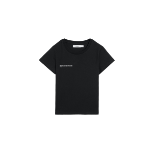 Pangaia Kids' 365 Midweight T-shirt—black