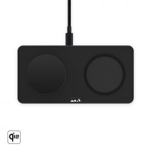 Mous Matte Black Wireless Charging Station