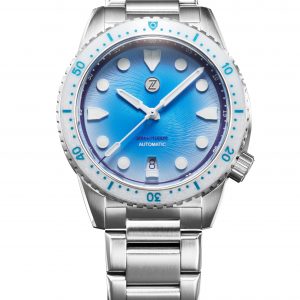 Zelos Mako 300m Diver 'Lagoon Blue'