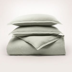Bollandbranch Linen Duvet Set - Sageleaf