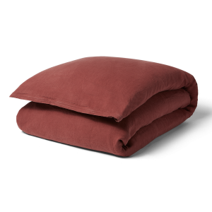 Floydhome Linen Duvet Cover - Full/Queen - Terracota