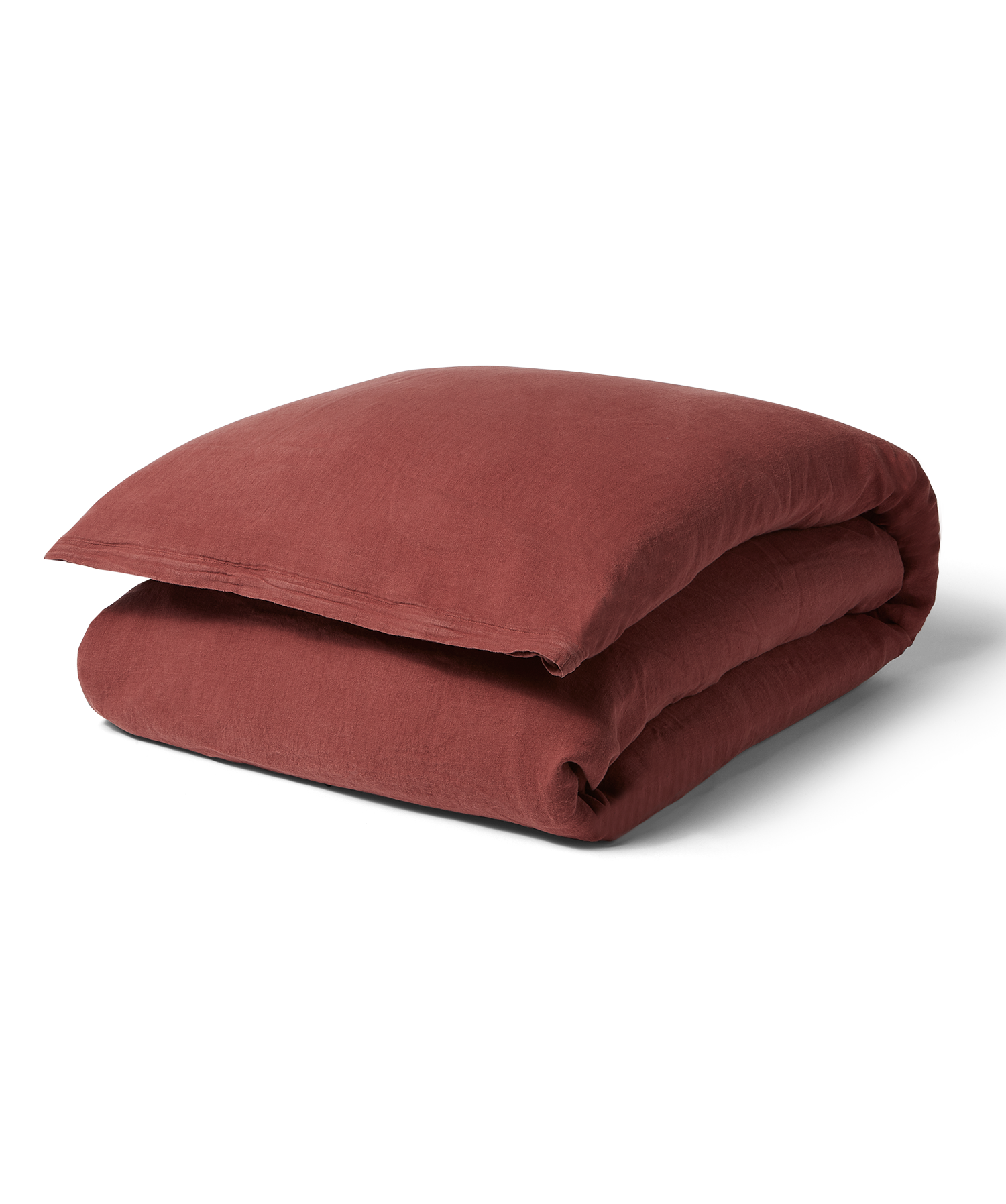Floydhome Linen Duvet Cover - Full/Queen - Terracota