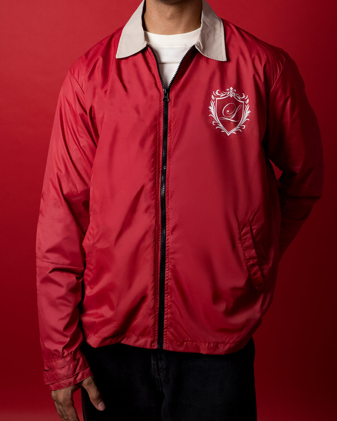 Shop Football Red Bird Windbreaker