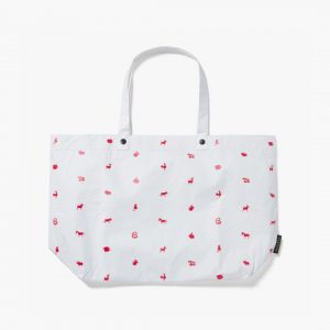 Loandsons Del Mar Packable Tote Large - Tyvek - White Zodiac
